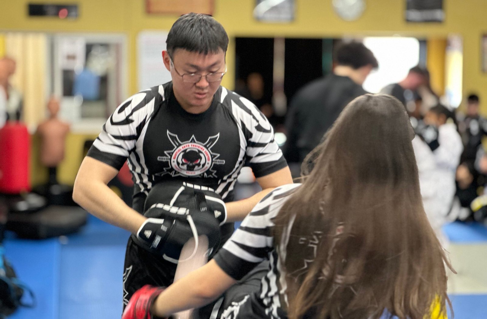 Children practicing martial arts at The Martial Arts Training Center
